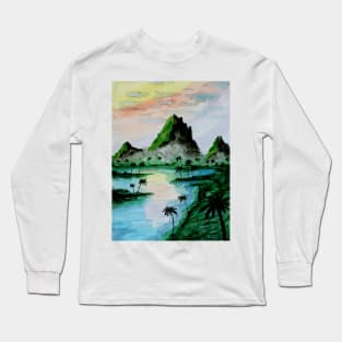 Sumatra Mountains Long Sleeve T-Shirt